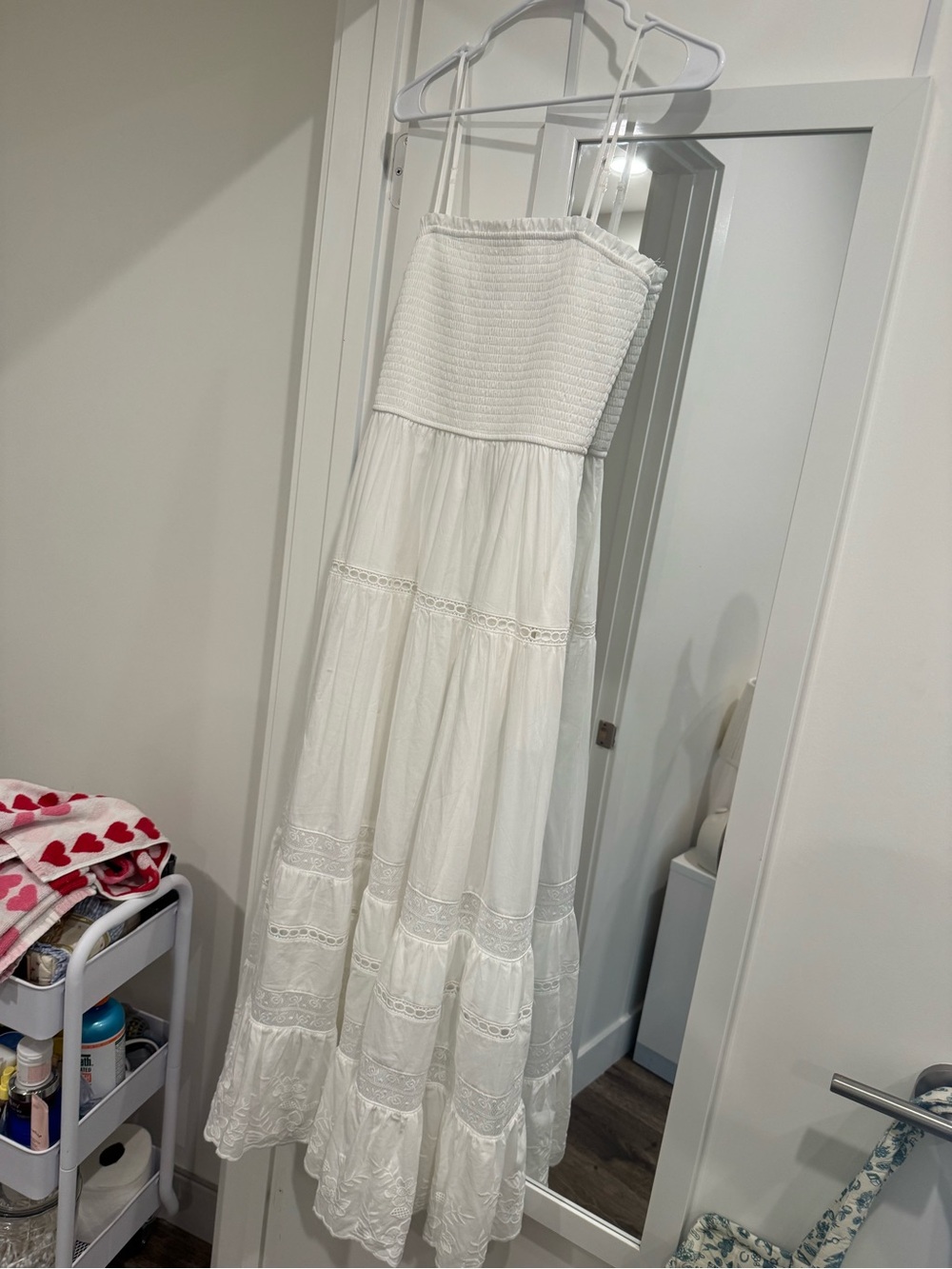 Altar’d State White Long Dress